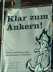 Klar zum Ankern