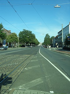 Die ehemalige Chaussee - heutige Gröpelinger Heerstraße