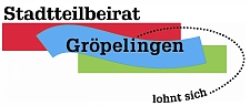 Auf dem Bild sieht man das Logo vom Beirat Gröpelingen