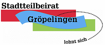 Auf dem Bild sieht man das Logo vom Beirat Gröpelingen